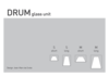 Vorschaubild der Datei "Glaseinheit DRUM S / M / short / long"
