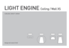 Vorschaubild der Datei "Leuchteneinheit CURLING | DRAFT | DRUM – Ceiling/Wall XS"