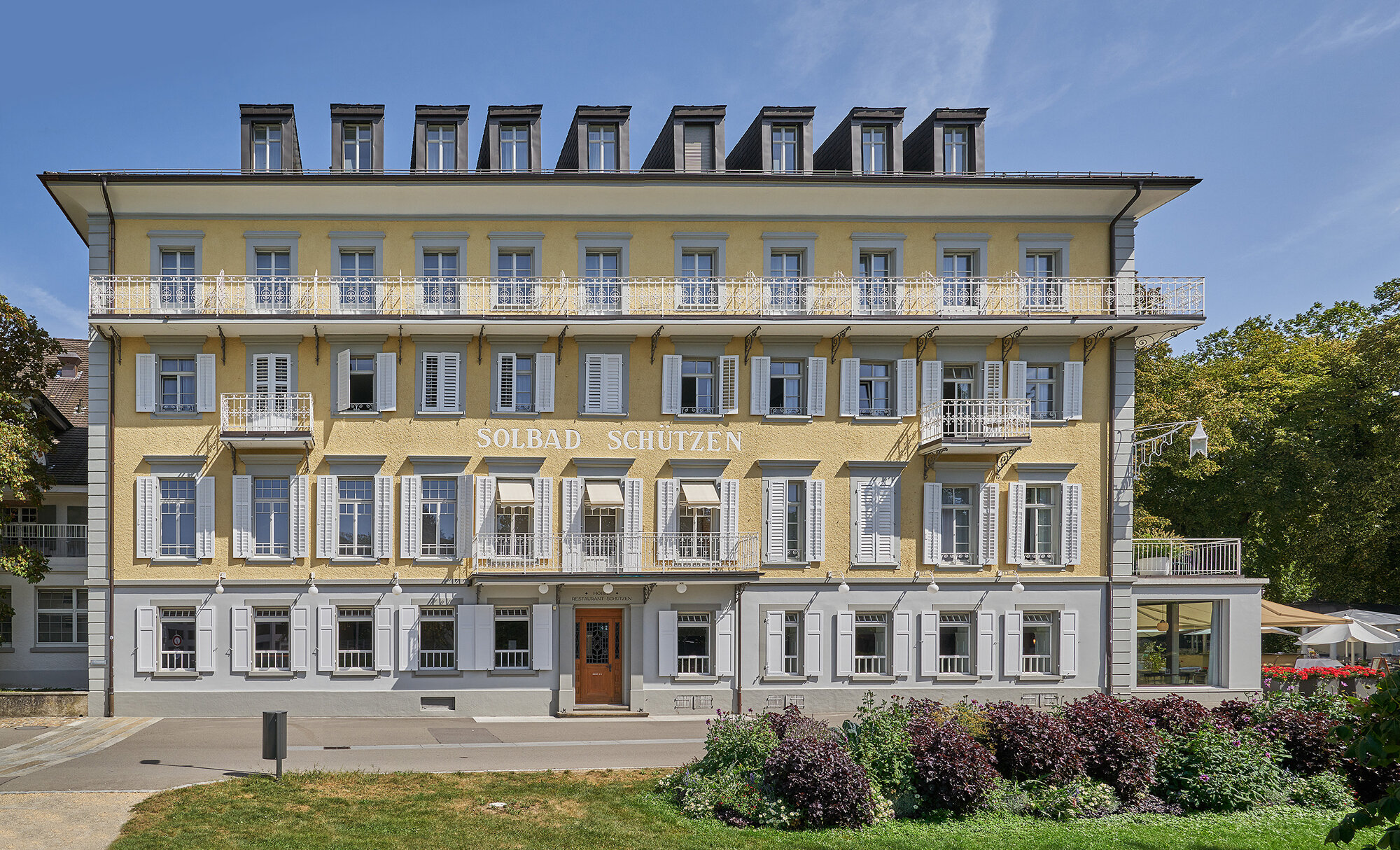 Klinik Schützen Rheinfelden / Hotel Schützen Rheinfelden © Martin Zeller