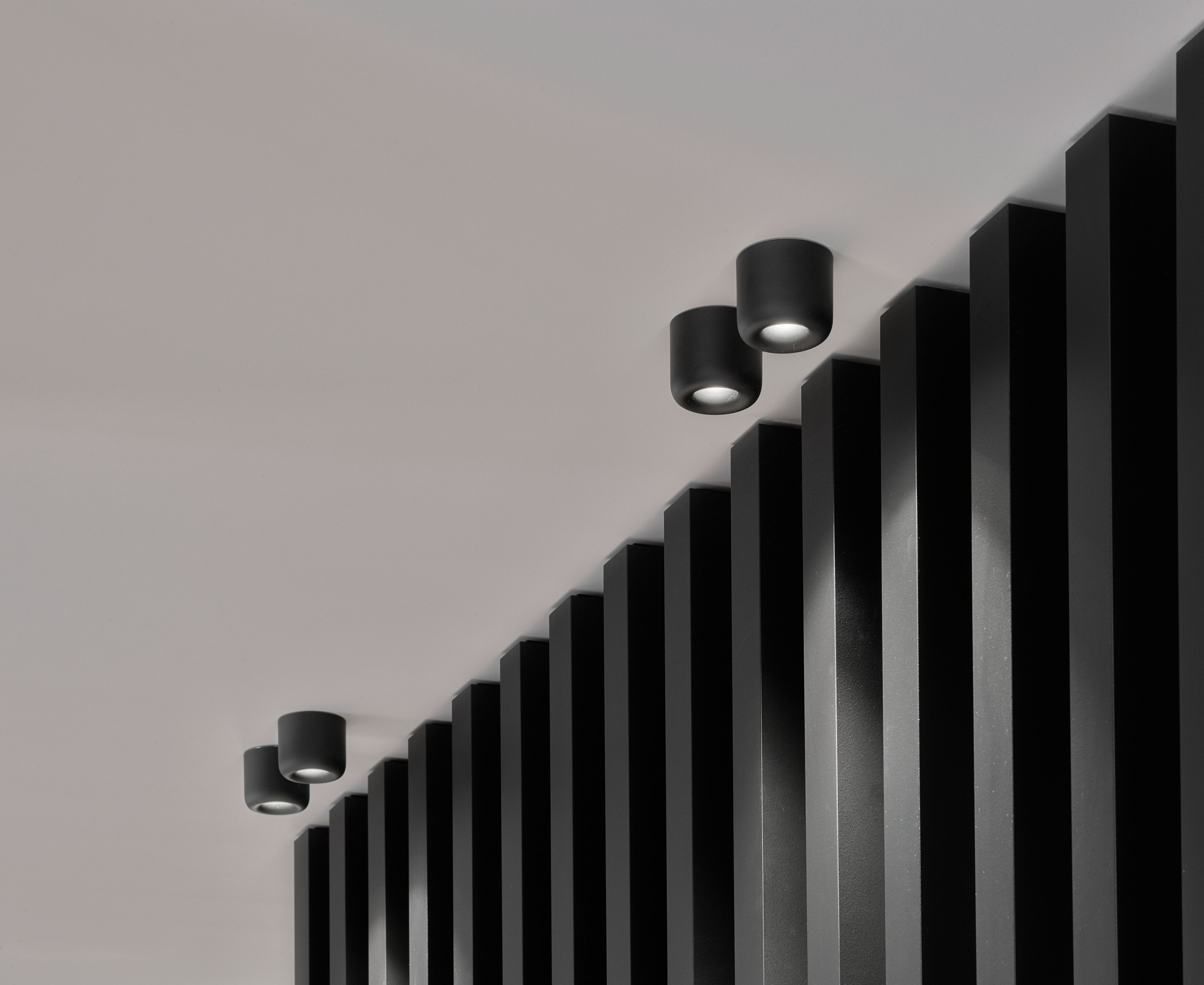 CAVITY Ceiling L black