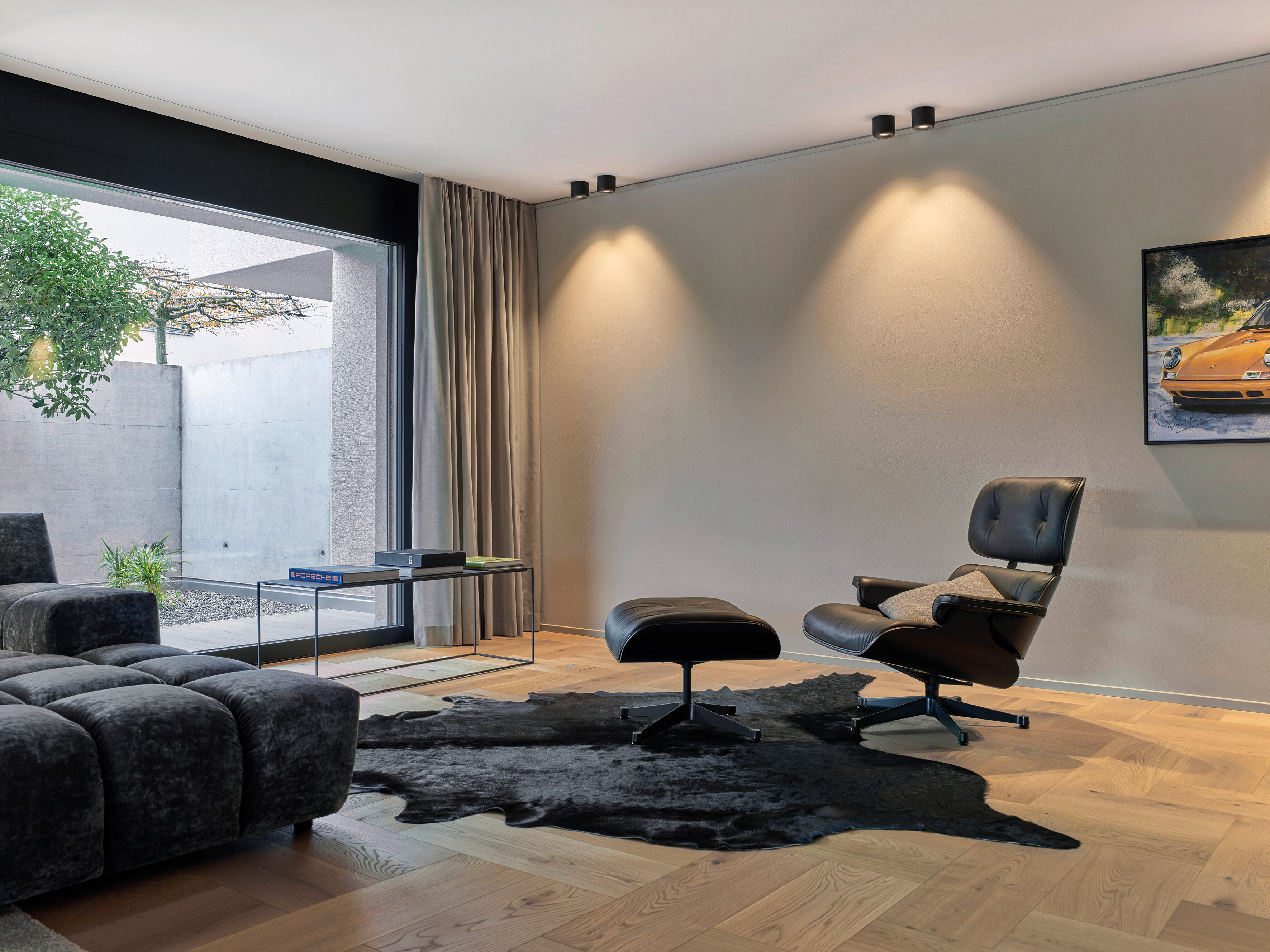 CAVITY Ceiling L black