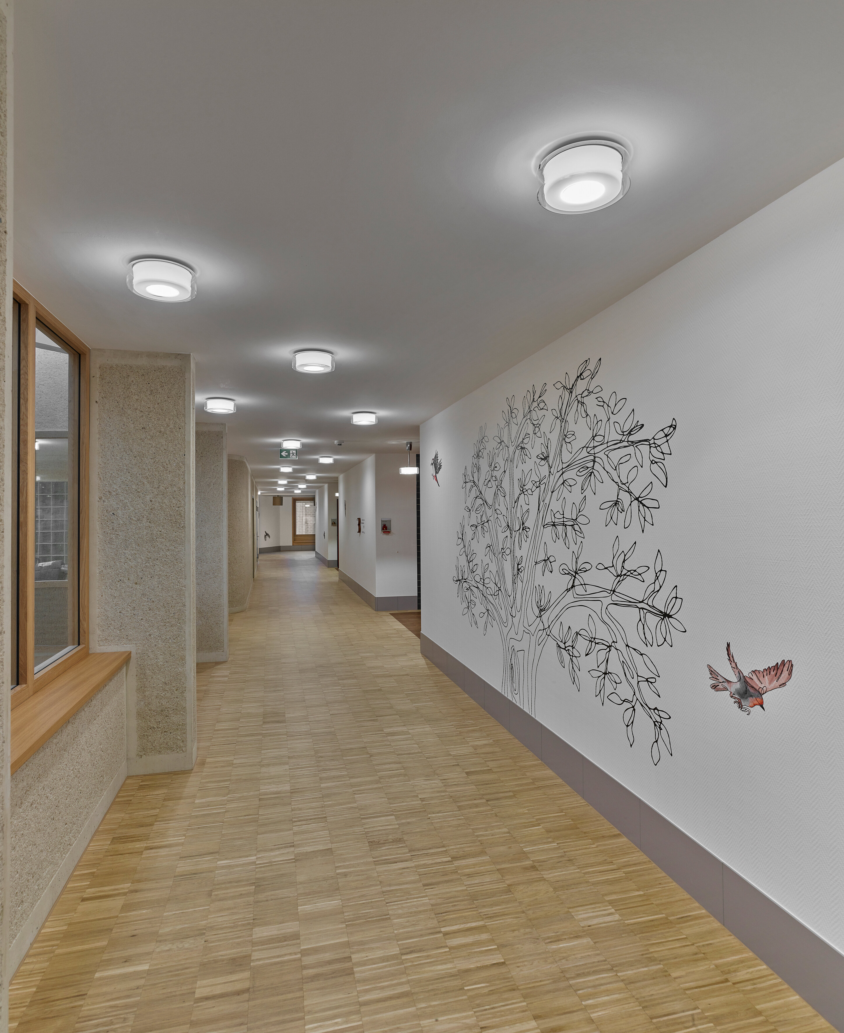 CURLING Ceiling M glass clear © Studio Olaf Becker