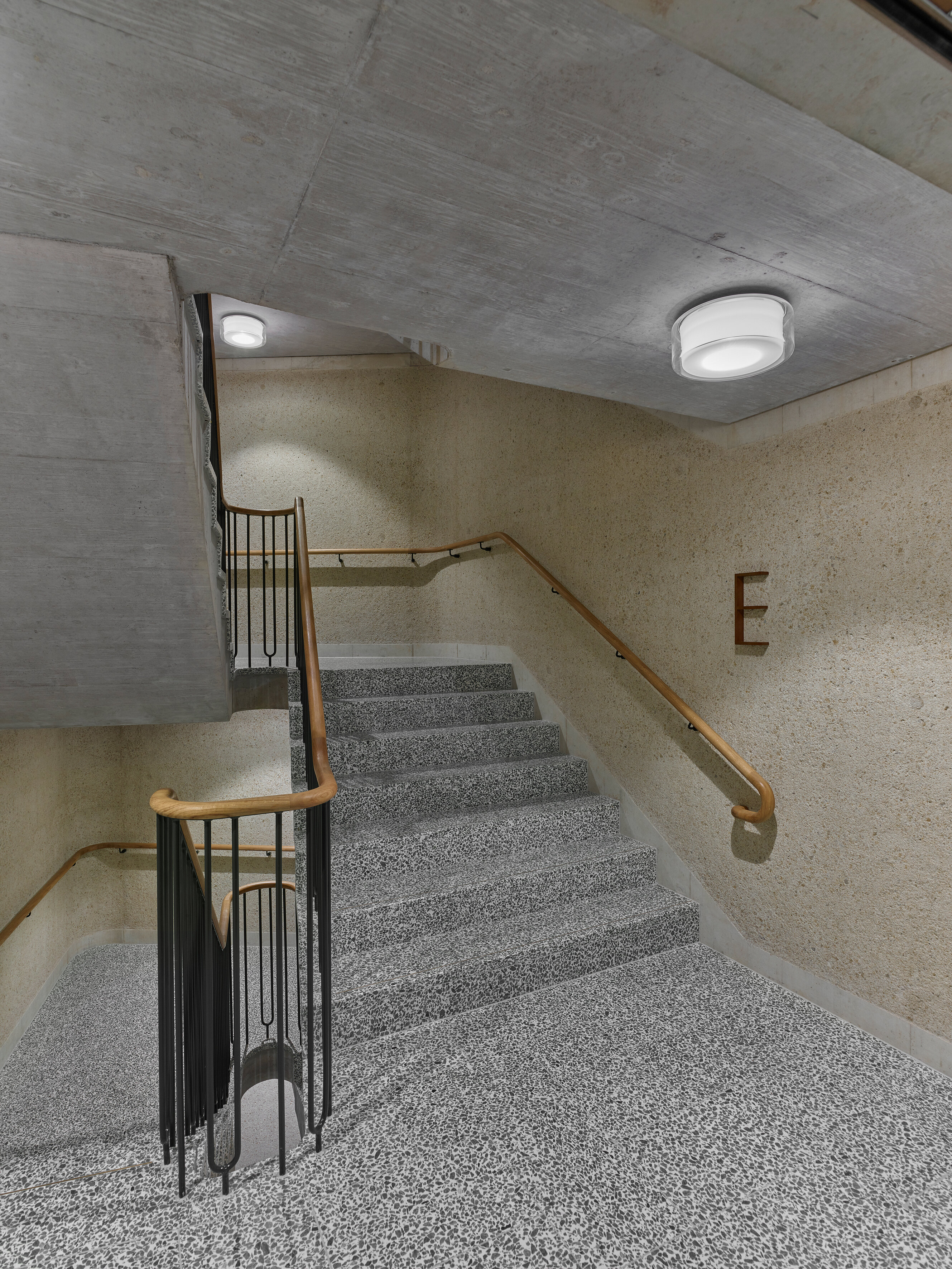 CURLING Ceiling L glass clear © Studio Olaf Becker