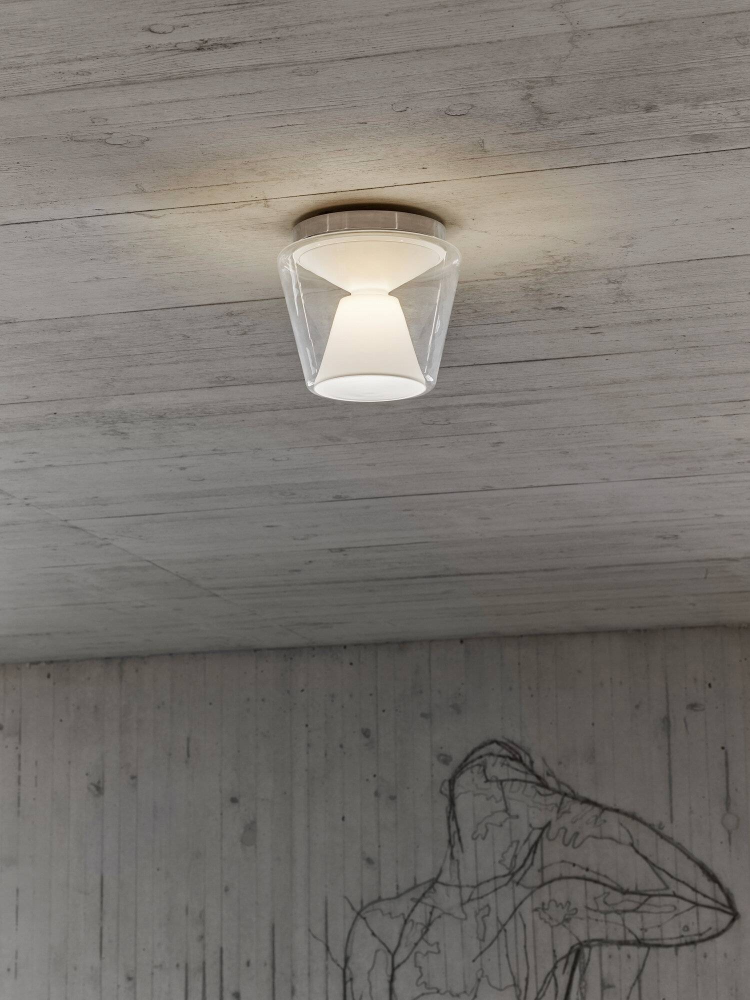 ANNEX Ceiling L reflector opal © Studio Olaf Becker