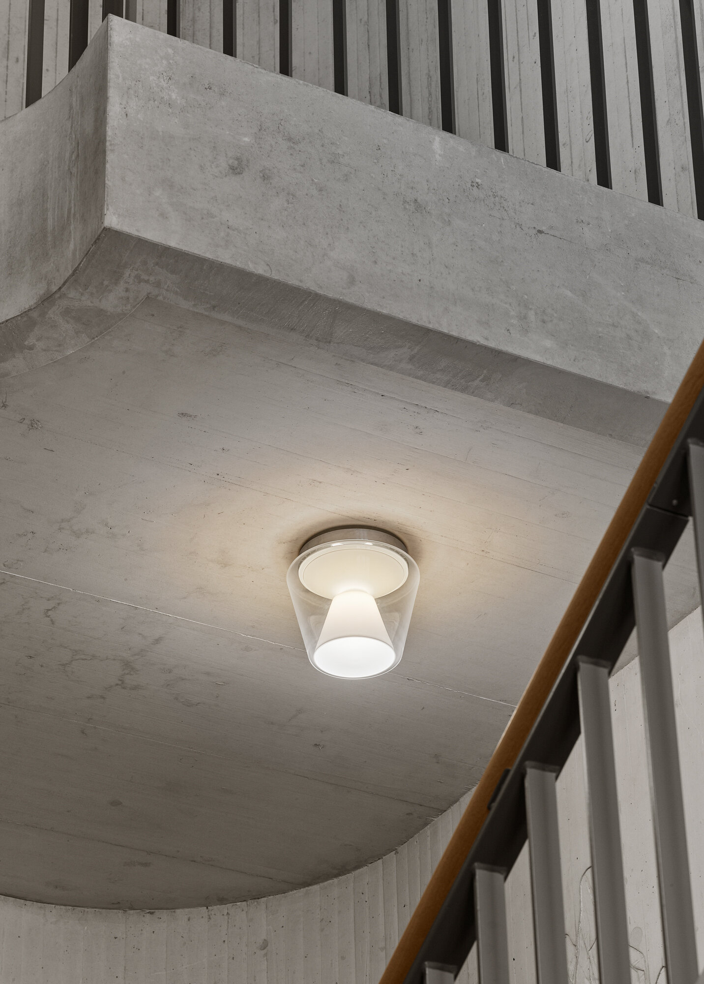ANNEX Ceiling L reflector opal © Studio Olaf Becker