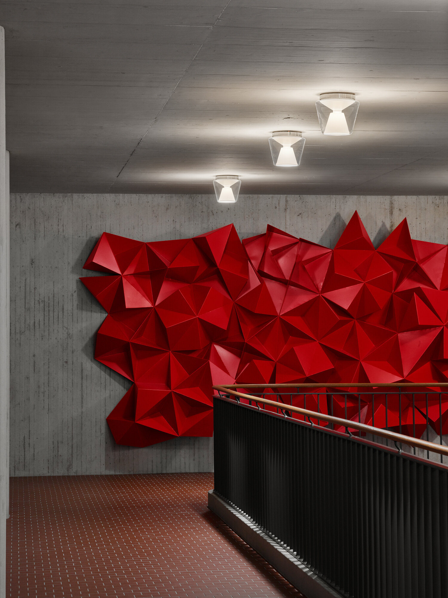 ANNEX Ceiling L reflector opal © Studio Olaf Becker