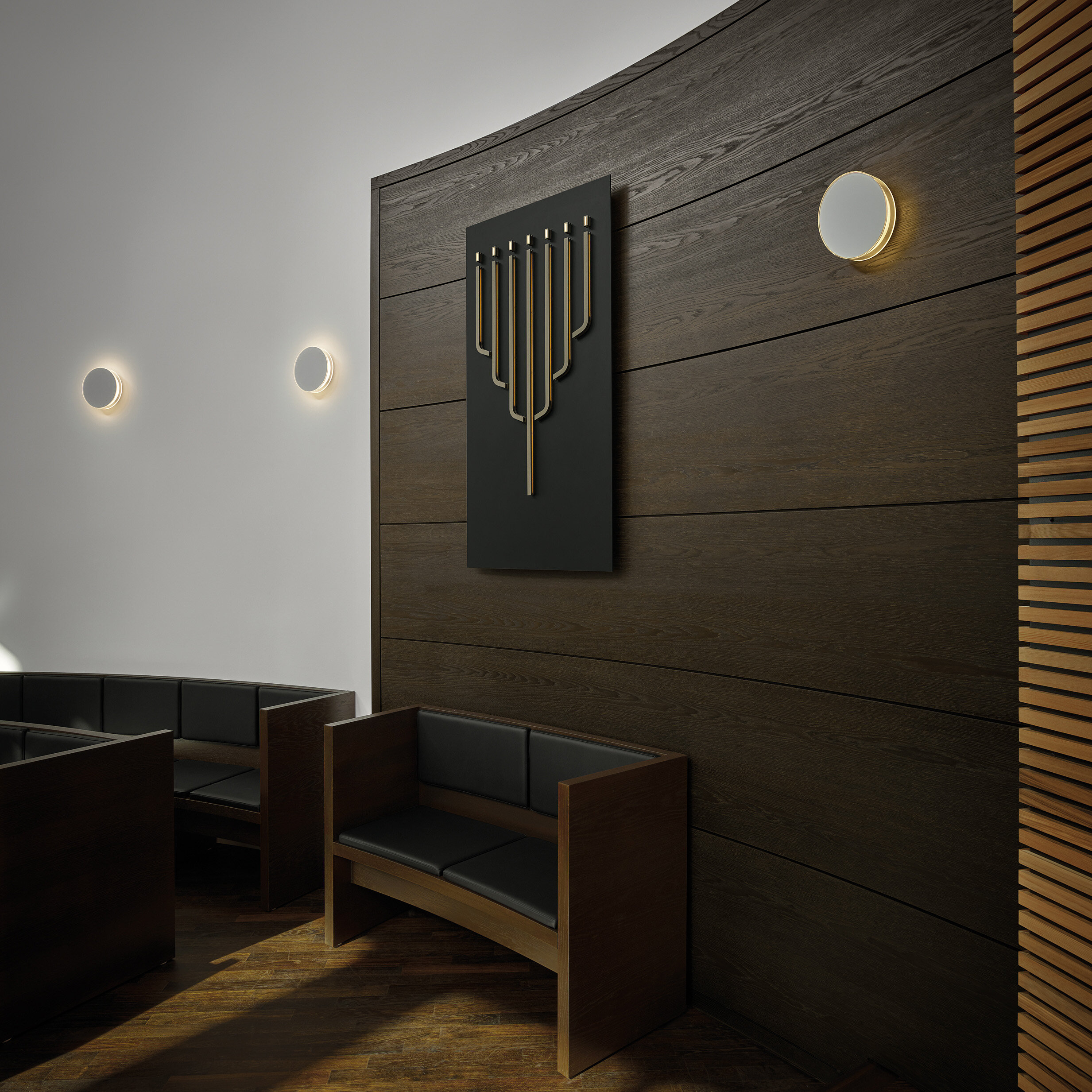 Menorah, LYD Wall © Studio Olaf Becker
