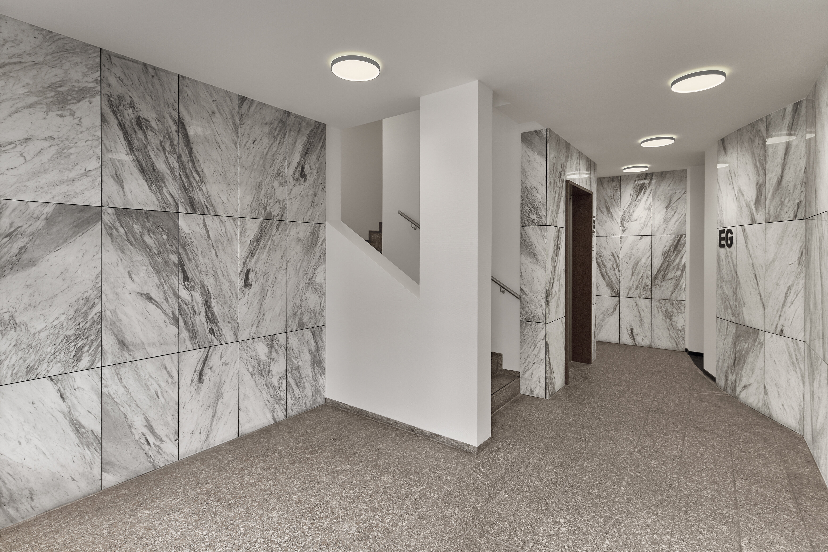 SLICE² PI Ceiling L chrome-plated