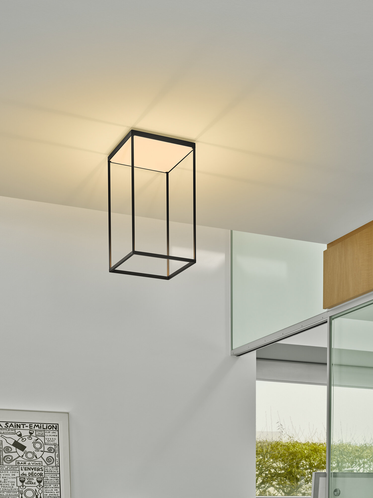 REFLEX² Ceiling M 600 black © Studio Olaf Becker 