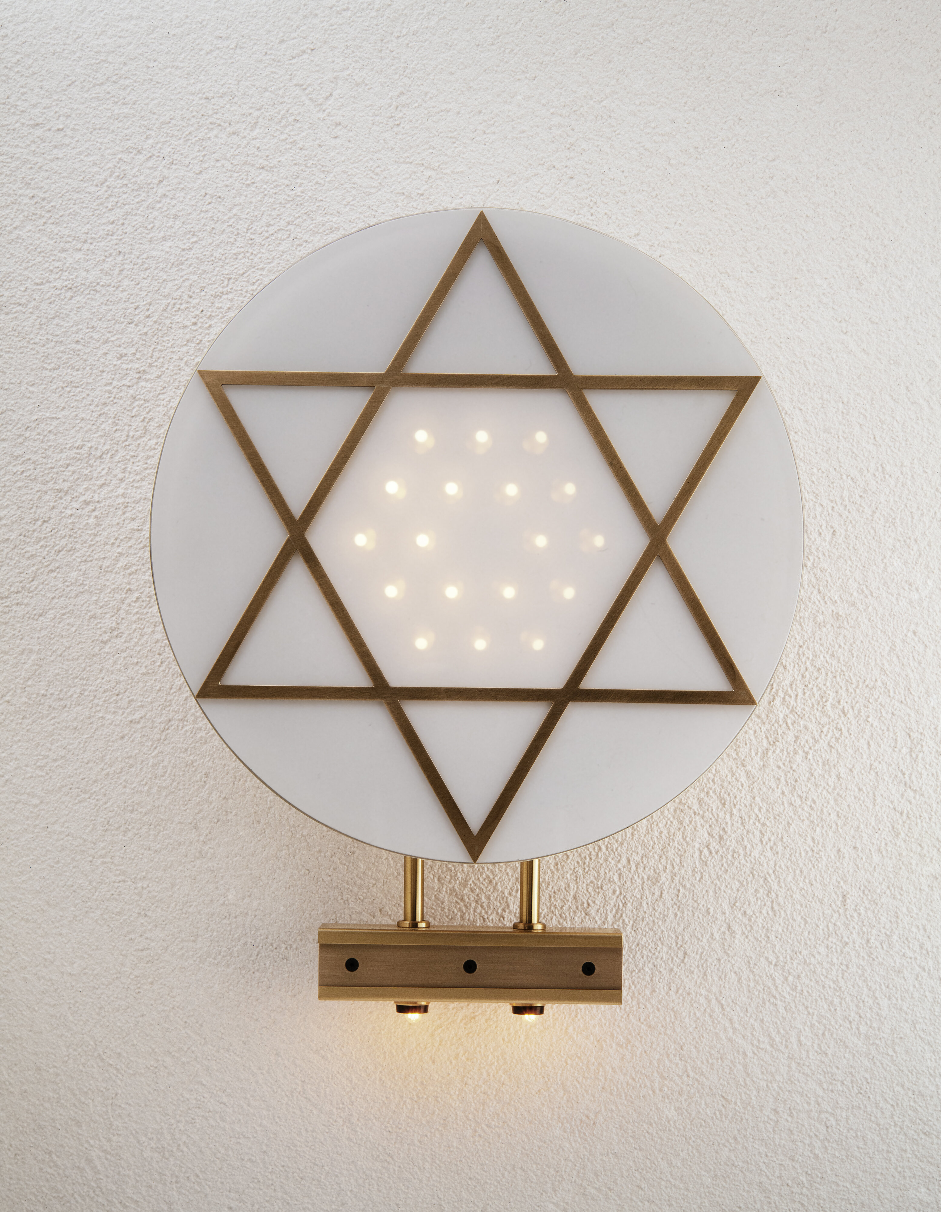 Jahreszeitlicht in der Synagoge Darmstadt